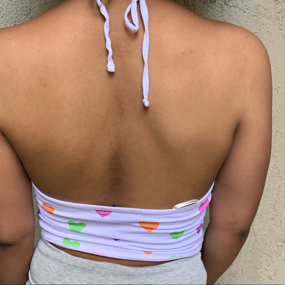 Crop Heart Top - Picture 2 of 2